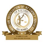 American Association of Attorney Advocates Family Law Award